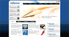 Desktop Screenshot of infence.com